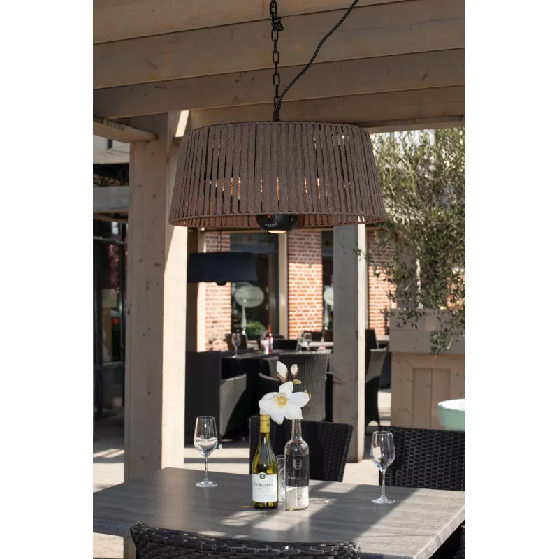 Sunred Artix Corda - Calefactor de techo 1800 W, marrón