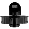 Sensor de movimiento y crepuscular MACLEAN MCE25 B — detector de movimiento con sensor de luz, montaje en pared/techo