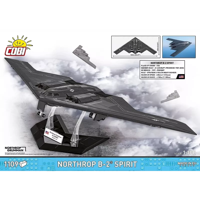 Maqueta Cobi Northrop Grumman B-2 SPIRIT