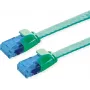 VALUE Cable de parcheo Cat.6A (Clase EA) UTP, extraplano, Verde, 3 m (21.99.2043)