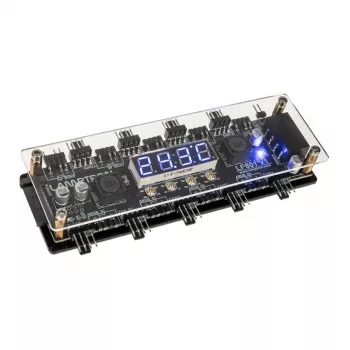 Controlador de ventiladores Lamptron LP801 con pantalla