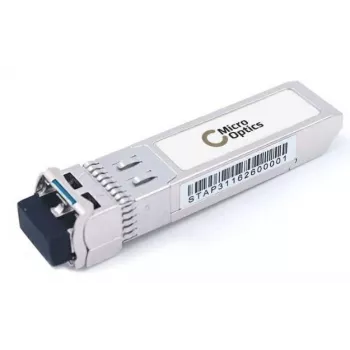 Transceptor de fibra óptica SFP+ Lanview MO-JL783A 10 Gbps, plateado, formato SFP+, compatible con HPE