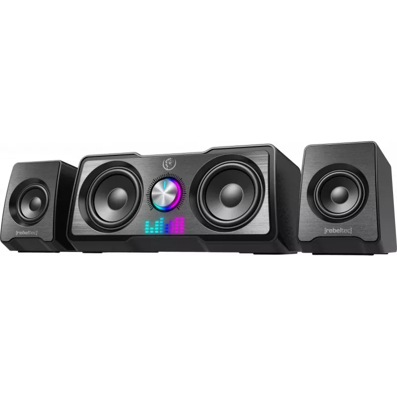Altavoces multimedia 2.1 ROCK, RBLGLO00048, 60W