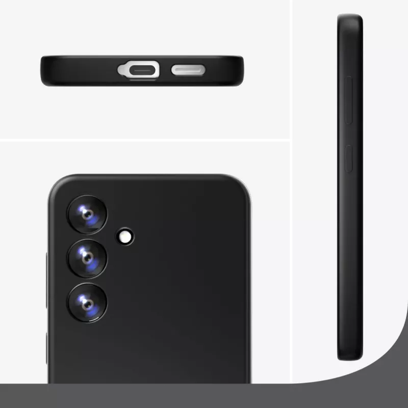 4smarts Silicone Case Cupertino 541337 funda para Samsung Galaxy A56, negra