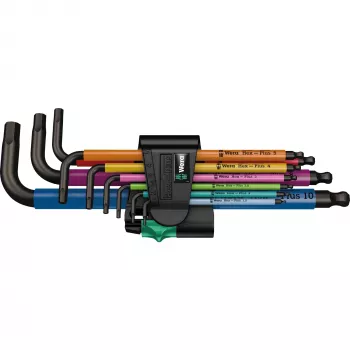 Juego de llaves Allen en L Wera 950 Spkl9