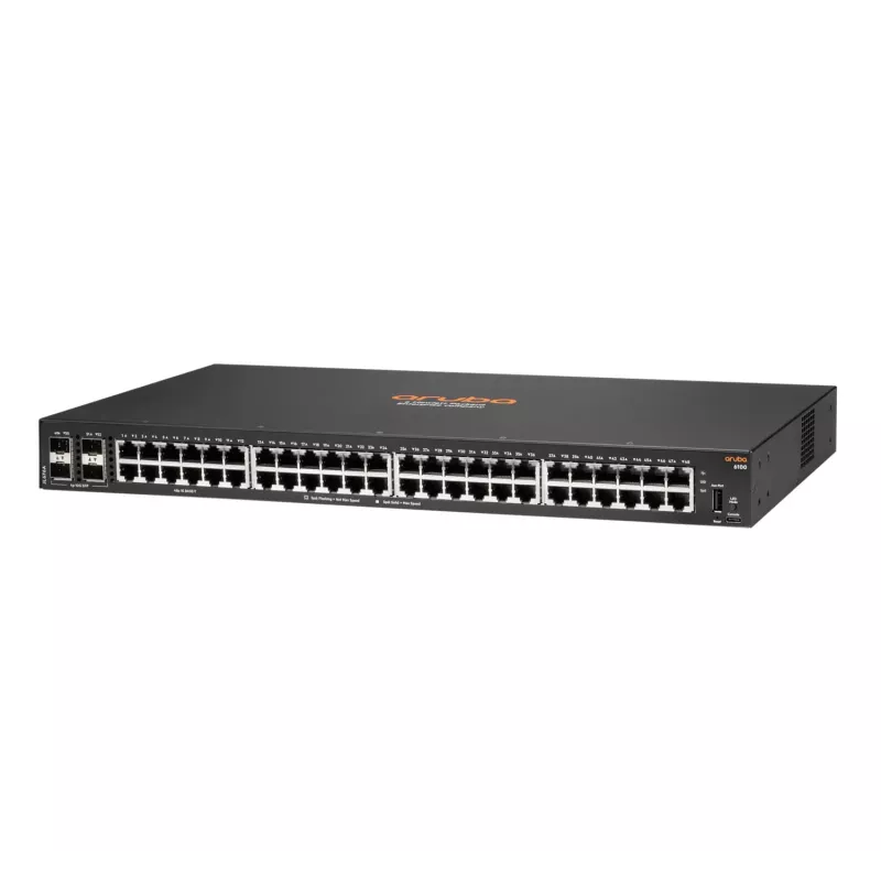 Switch gestionado HPE Aruba 6100 48G 4SFP+