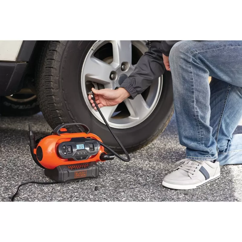 Compresor de aire Black & Decker BDCINF18N-QS 160 l/min CA/mechero