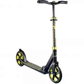 Patinete de aluminio Pro 215 mm (negro/lima)