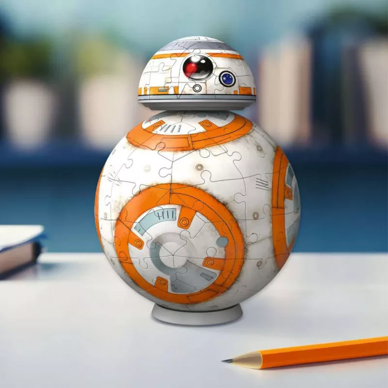 Ravensburger 11578 Puzzleball 3D Star Wars BB-8, 99 piezas