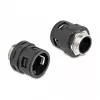Prensaestopas DeLOCK 60456 M32 negro latón plástico 2 uds.