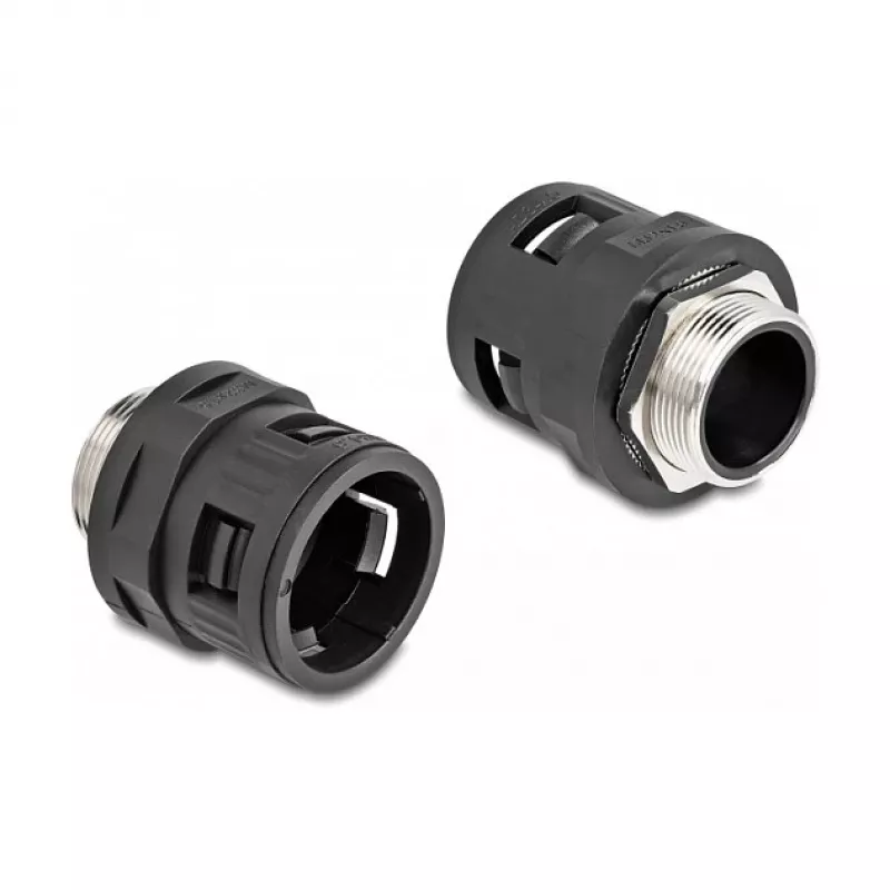 Prensaestopas DeLOCK 60456 M32 negro latón plástico 2 uds.