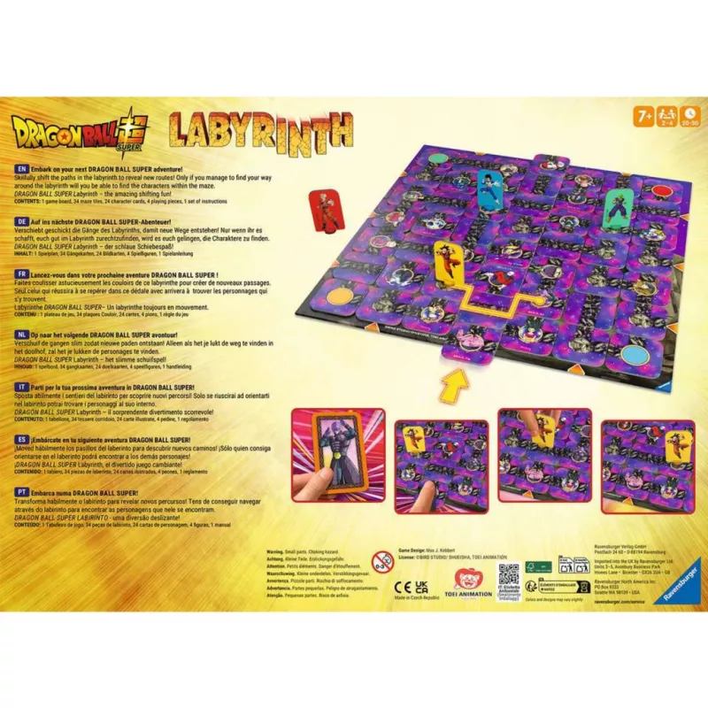 Dragon Ball Super Labyrinth, juego de mesa