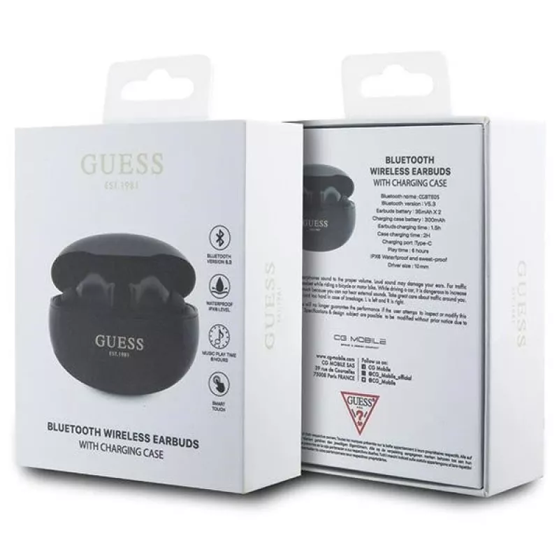 Auriculares Guess GUTWST50EKTWS