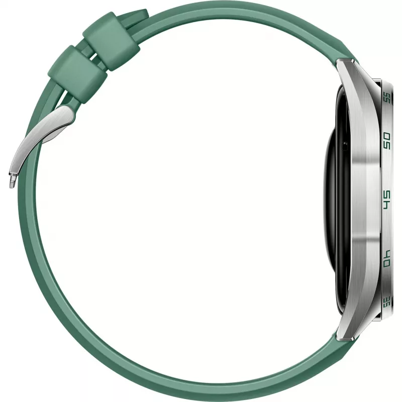 Reloj inteligente Huawei WATCH GT 6 46 mm, AMOLED 1,47" 466 x 466, pantalla táctil, GPS, 64 GB, caja de acero inoxidable, correa tejida verde