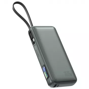Powerbank 4smarts 541603 — Li-Ion 20000 mAh, USB-C + USB-A, 165W de potencia total, 5A, gris