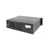 Gembird UPS-RACK-1500 SAI Line-Interactive 1500 VA 900 W, rack 19" 3,4U, 4x IEC C13 230 V, entrada IEC C14, USB, RJ11, LCD, negro