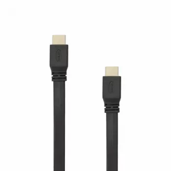 Sbox cable HDMI-HDMI 1.4 plano M/M 1,5 m HDMI-FLAT-15B negro