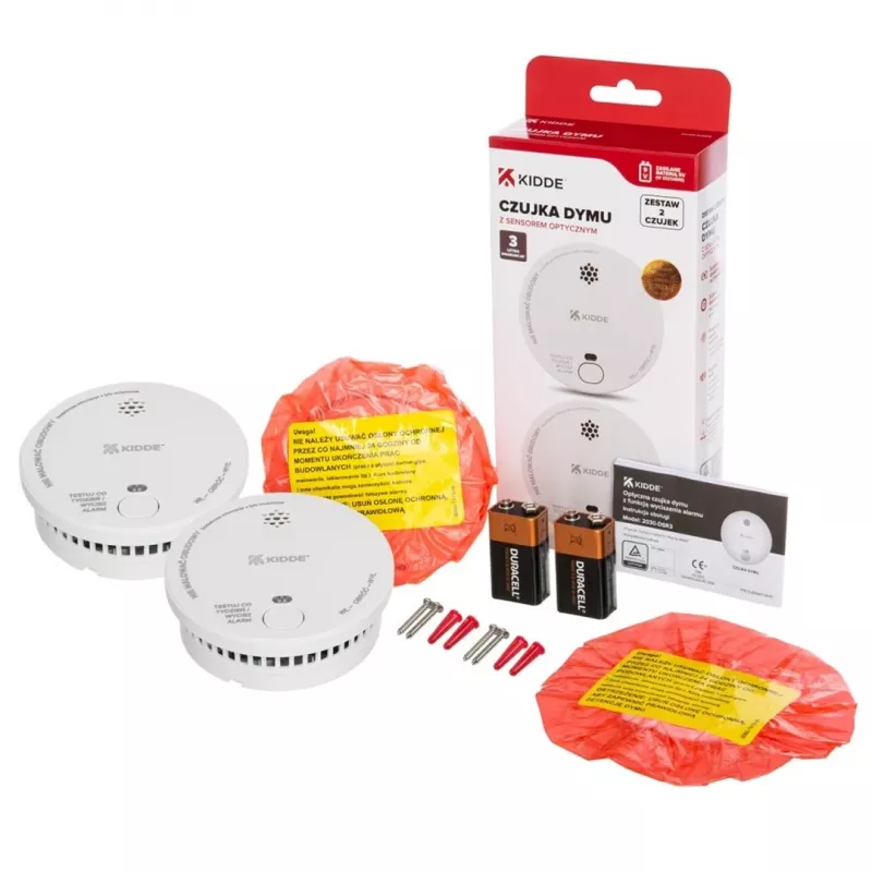 Set de dos detectores de humo 2030-DSR3 KIDDE