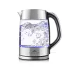 ETA Hervidor de agua | ETA415490000 Crysten | Eléctrico | 2100 W | 1,7 L | Vidrio | Base giratoria 360° | Vidrio