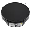 Adler AD 3093 Crepera eléctrica 2 en 1 de doble cara, 1600 W, Negra