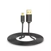 Cable USB UGREEN US132 Mini-USB 1 m — negro, 480 Mbit/s, carga rápida