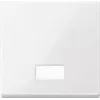 Interruptor de luz Merten 432825 – carcasa de termoplástico, blanco, de una pieza