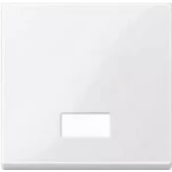 Interruptor de luz Merten 432825 – carcasa de termoplástico, blanco, de una pieza