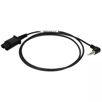 Cable de audio Plusonic QD-3.5mm jack modelo 100-012-P — conector jack de 3,5 mm