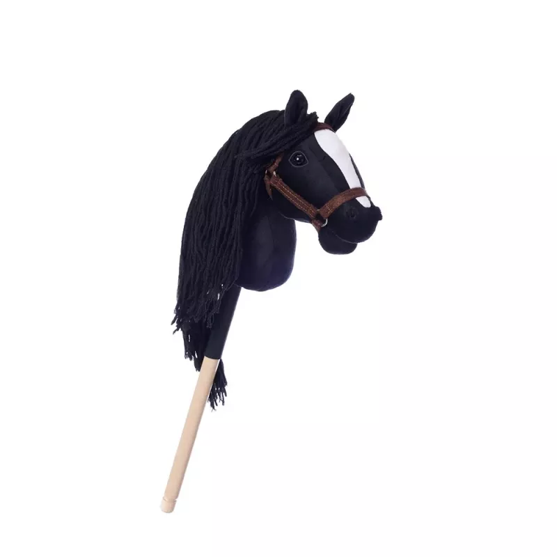Caballo de palo HOPPIHORSE Hobby Horse A4 negro