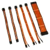 Set de prolongación de cables Kolink Core Adept naranja