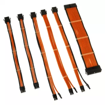 Set de prolongación de cables Kolink Core Adept naranja
