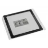 Filtro antipolvo DEMCiflex 140 mm, cuadrado - negro/negro