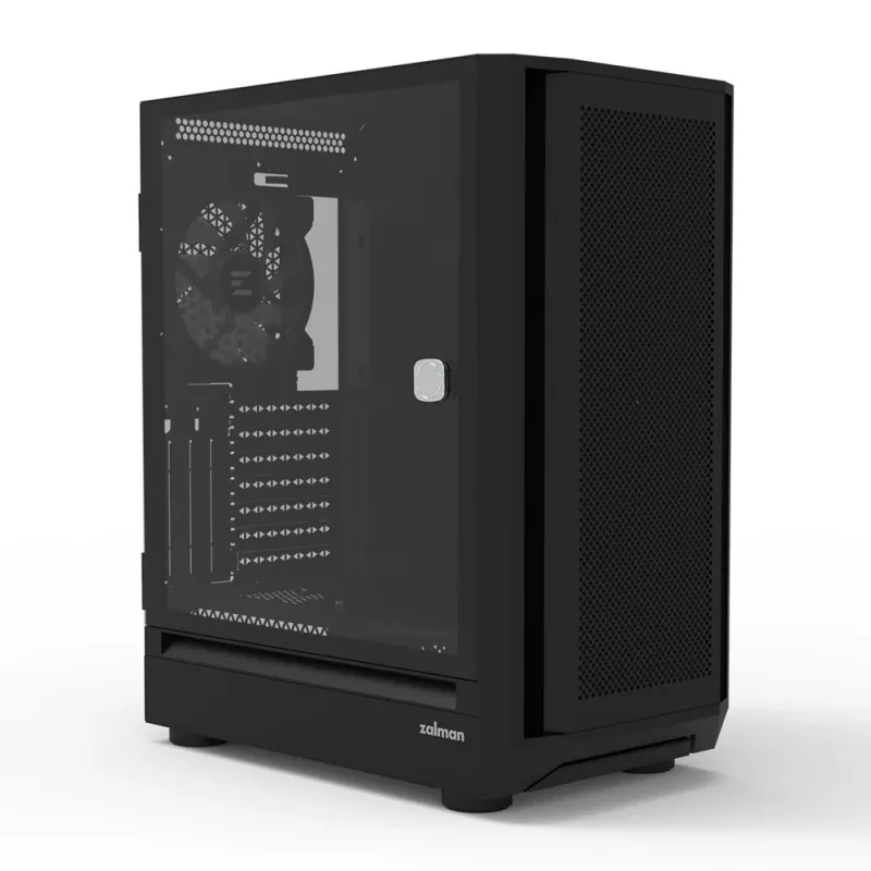 Caja de ordenador Zalman i6 negra, ATX, negra