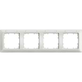 Siemens 5TG25530 - Titanio - Blanco - Plástico - Sin tornillos - 222 mm - 80 mm - 1 ud.