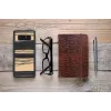 Funda para smartphone man and wood para Samsung Galaxy Note 8 — ébano blanco acabado negro
