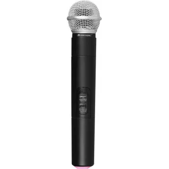 Micrófono de mano inalámbrico Omnitronic UHF-E Serie 523,1 MHz, emisor de mano