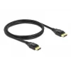 Cable DisplayPort DeLOCK 82423 1 m conector macho a conector macho negro