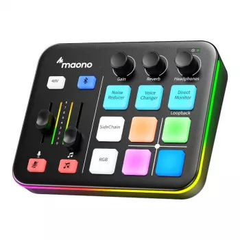 Tarjeta de sonido Maono G1 Neo Negra