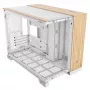 Caja de ordenador Corsair CC-9011288-WW Midi Tower Bambú, Blanco