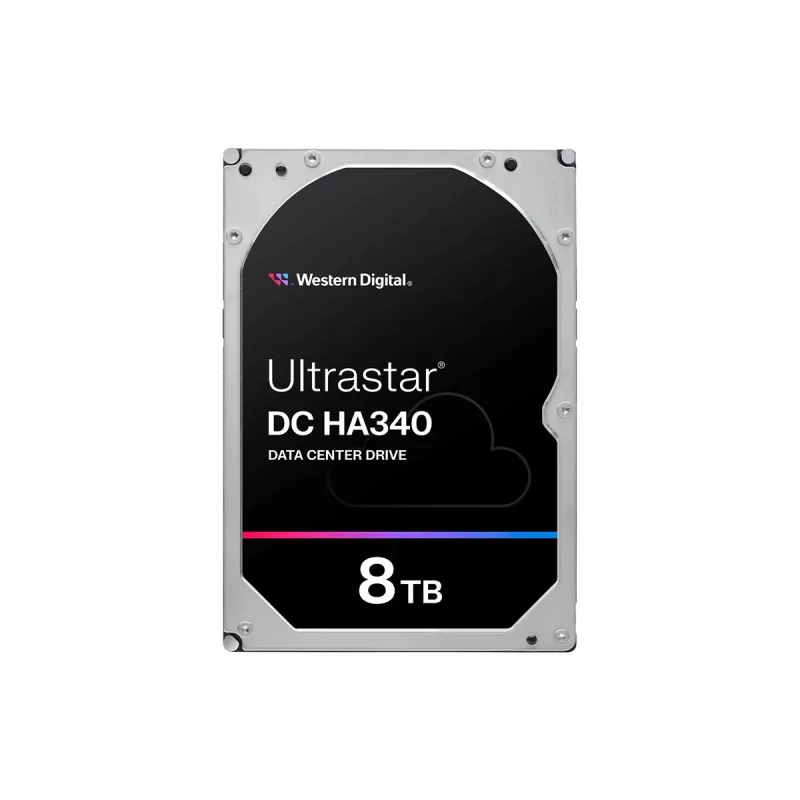 WD Ultrastar DC HA340 WUS721208BLE6L4 - Disco duro - centro de datos - 8TB - interno - 3,5 (8,9 cm) - SATA 6Gb/s - 7200 rpm - Búfer: 256MB (0B47078)