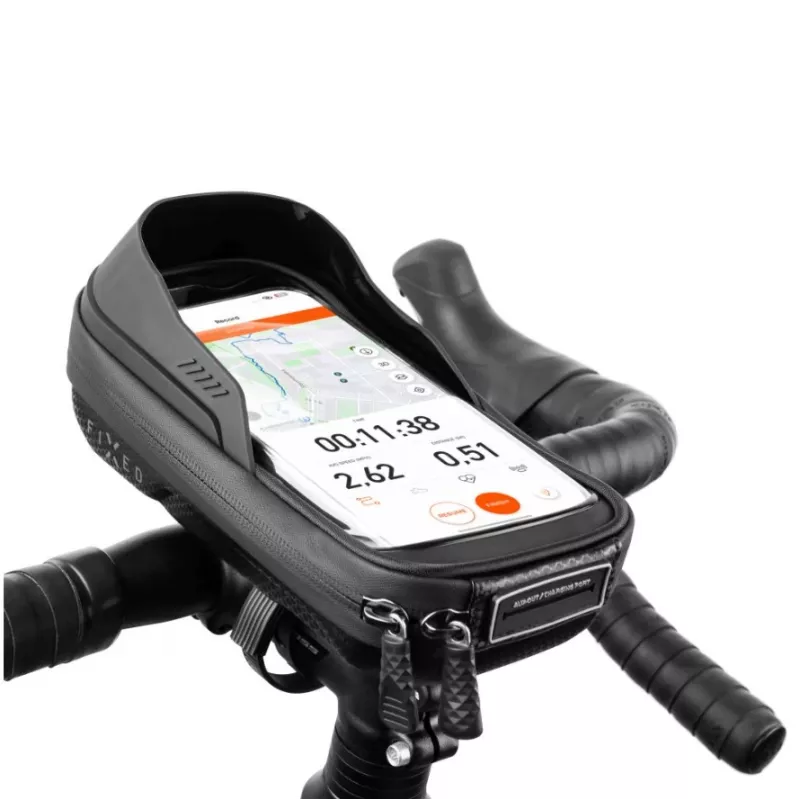 Funda para móvil de bicicleta FIXED FIXBIB2-BK — para smartphones de hasta 6,8