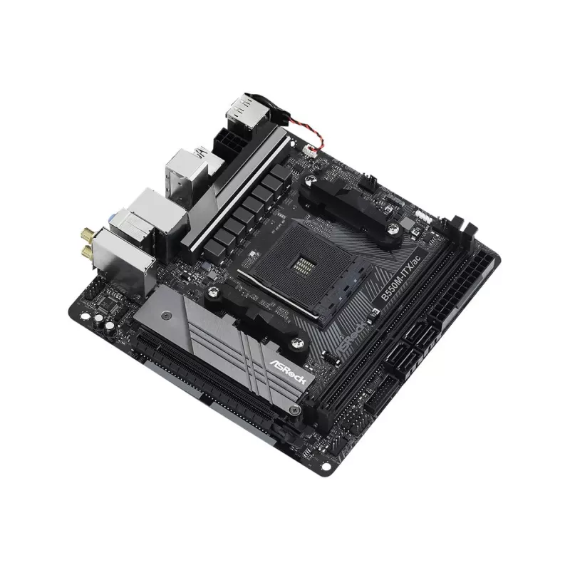 Placa base ASRock B550M-ITX/ac AMD B550 Socket AM4 Mini ITX