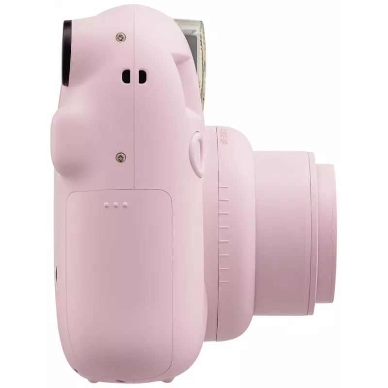 Cámara instantánea Fujifilm Instax Mini 12 Rosa — imagen 86×54 mm, película 62×46 mm, distancia focal 60 mm