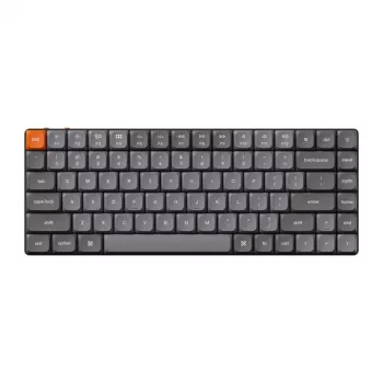Teclado Keychron K3 Pro Universal USB + Bluetooth QWERTY Negro Gris Rojo