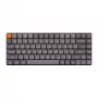Teclado Keychron K3 Pro Universal USB + Bluetooth QWERTY Negro Gris Rojo