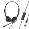 Auriculares con cable Tellur Voice 320 binaurales negros
