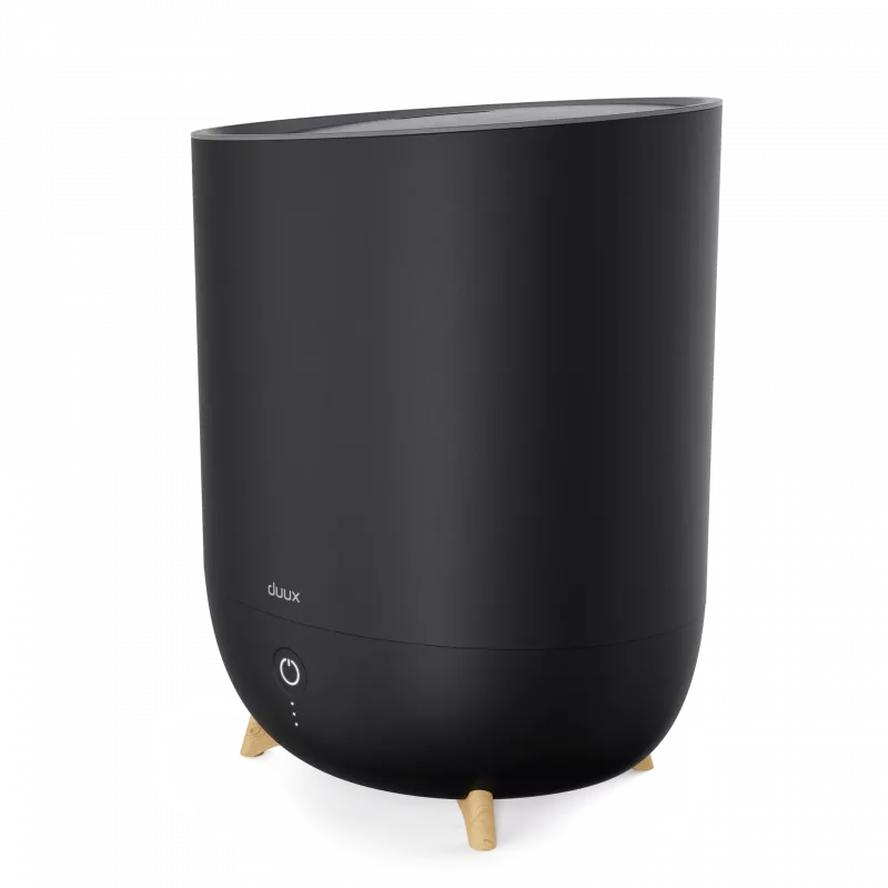 Duux | Neo | Humidificador inteligente | Capacidad del depósito de agua 5 L | Apto para estancias de hasta 50 m² | Ultrasónico | Potencia de humidificación 500 ml/h | Negro