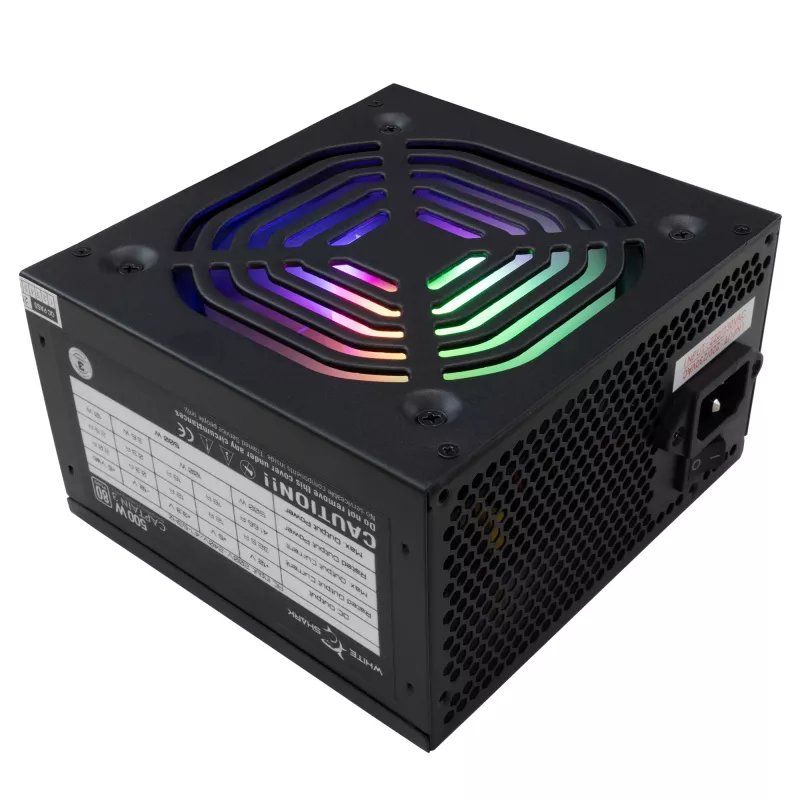 Fuente de alimentación White Shark GPSU-W500F Captain 3 500W