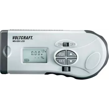 Comprobador de baterías Voltcraft MS-229 LCD para baterías/pilas de 1,2 - 12 V (MS-229 LCD)