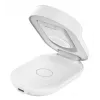Cargador de interior Belkin UltraCharge 25W Qi2 3en1 Cargador magnético EU blanco redondo